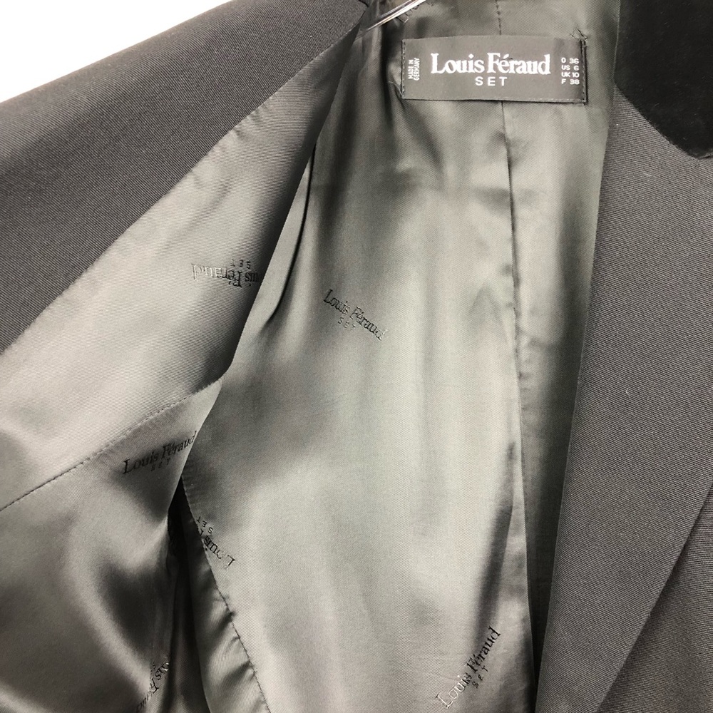 Vintage Black Louis Feraud Blazer | 6 - Picture 8 of 8